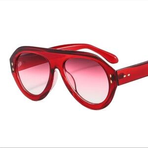 Fashion eye ware (red)